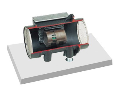 鉑熱式空氣流量計(jì)解剖模型