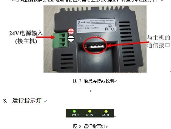 電源及通信接口