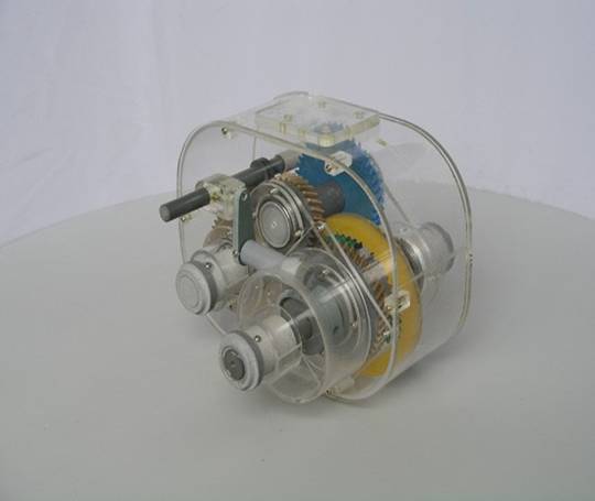 分動器總成模型