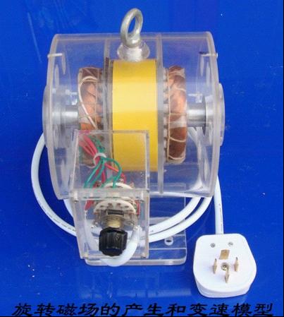旋轉(zhuǎn)磁場的產(chǎn)生和變速模型