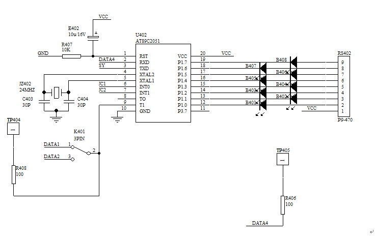 �Æ�Ƭ�CAT89C2051�M�оS�ر��g�a�·�D
