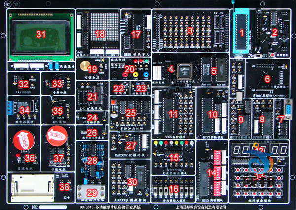 多功能單片機(jī)實(shí)驗(yàn)開(kāi)發(fā)系統(tǒng)