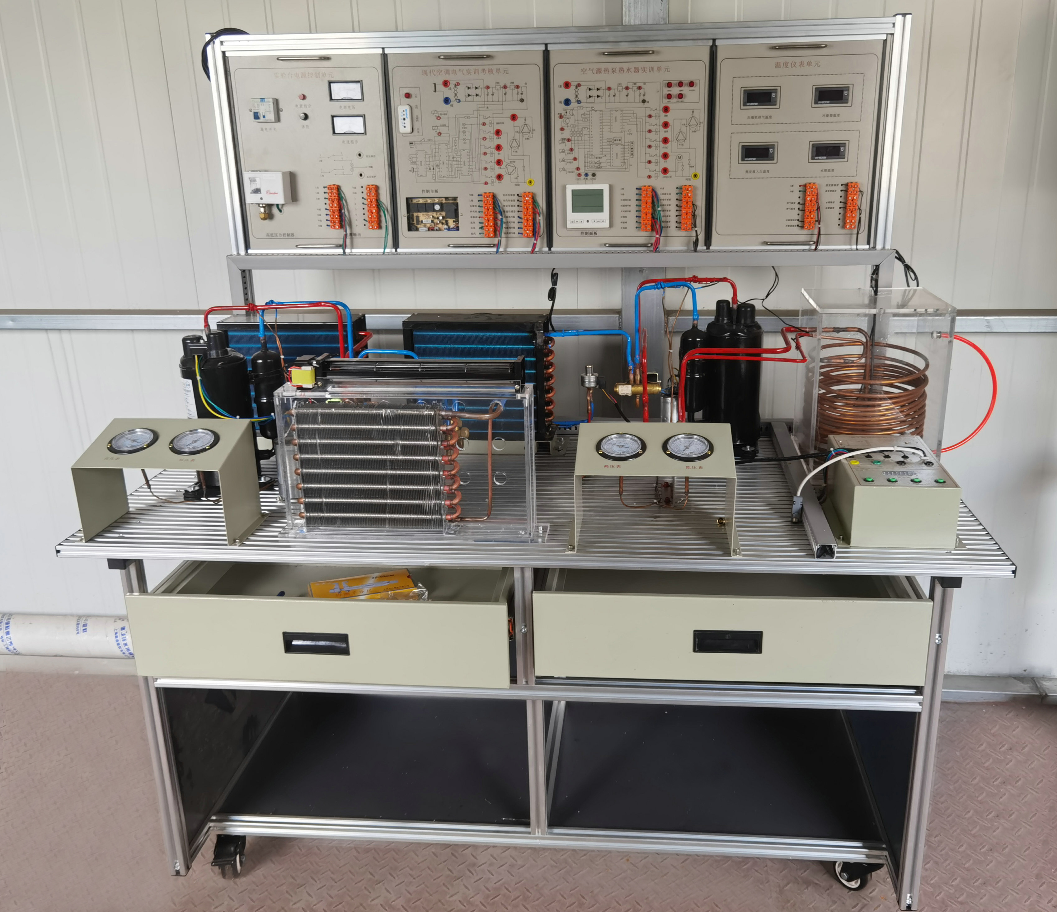 現(xiàn)代制冷與空調(diào)系統(tǒng)技能實(shí)訓(xùn)設(shè)備