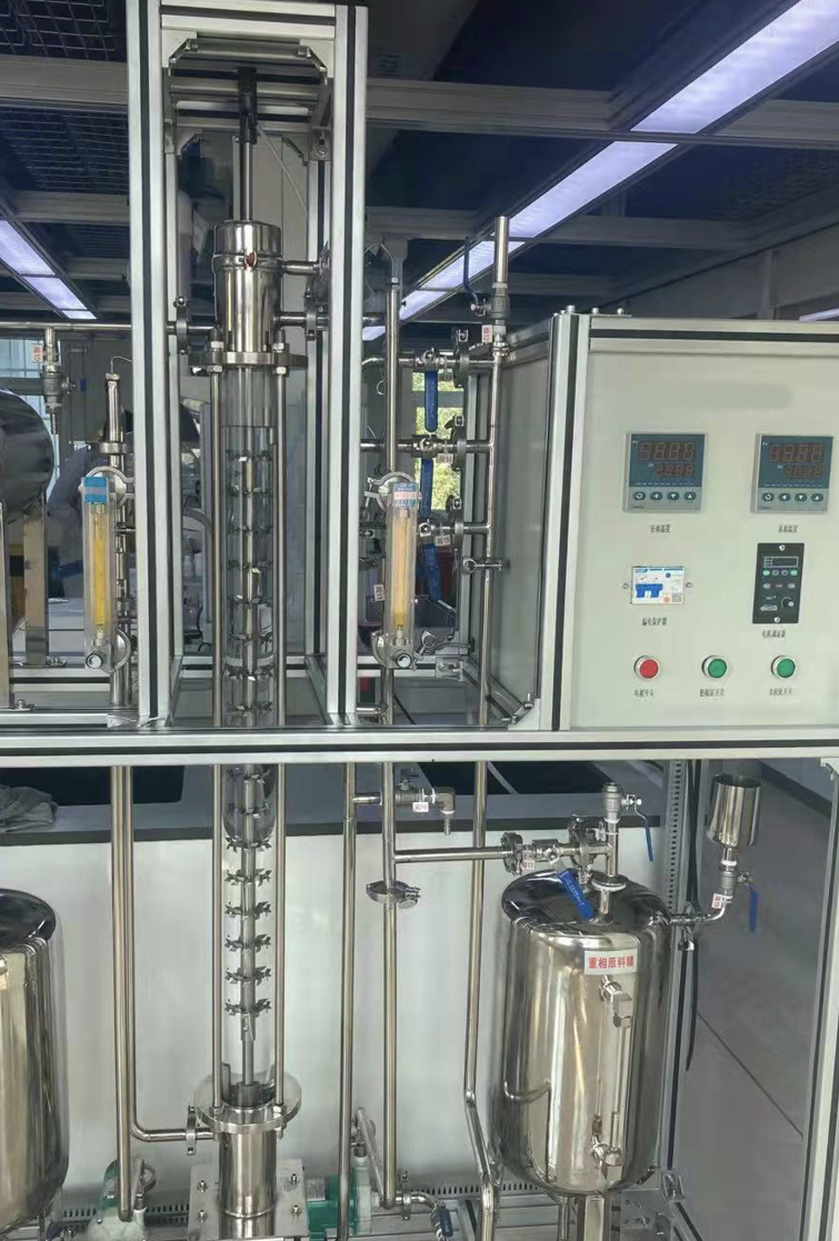 振動篩板萃取實驗裝置