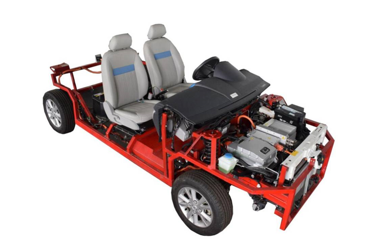 比亞迪秦混動底盤結構實訓臺