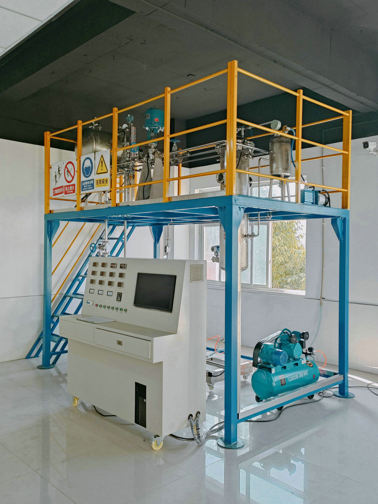 計算機過程控制流體輸送操作實訓(xùn)裝置