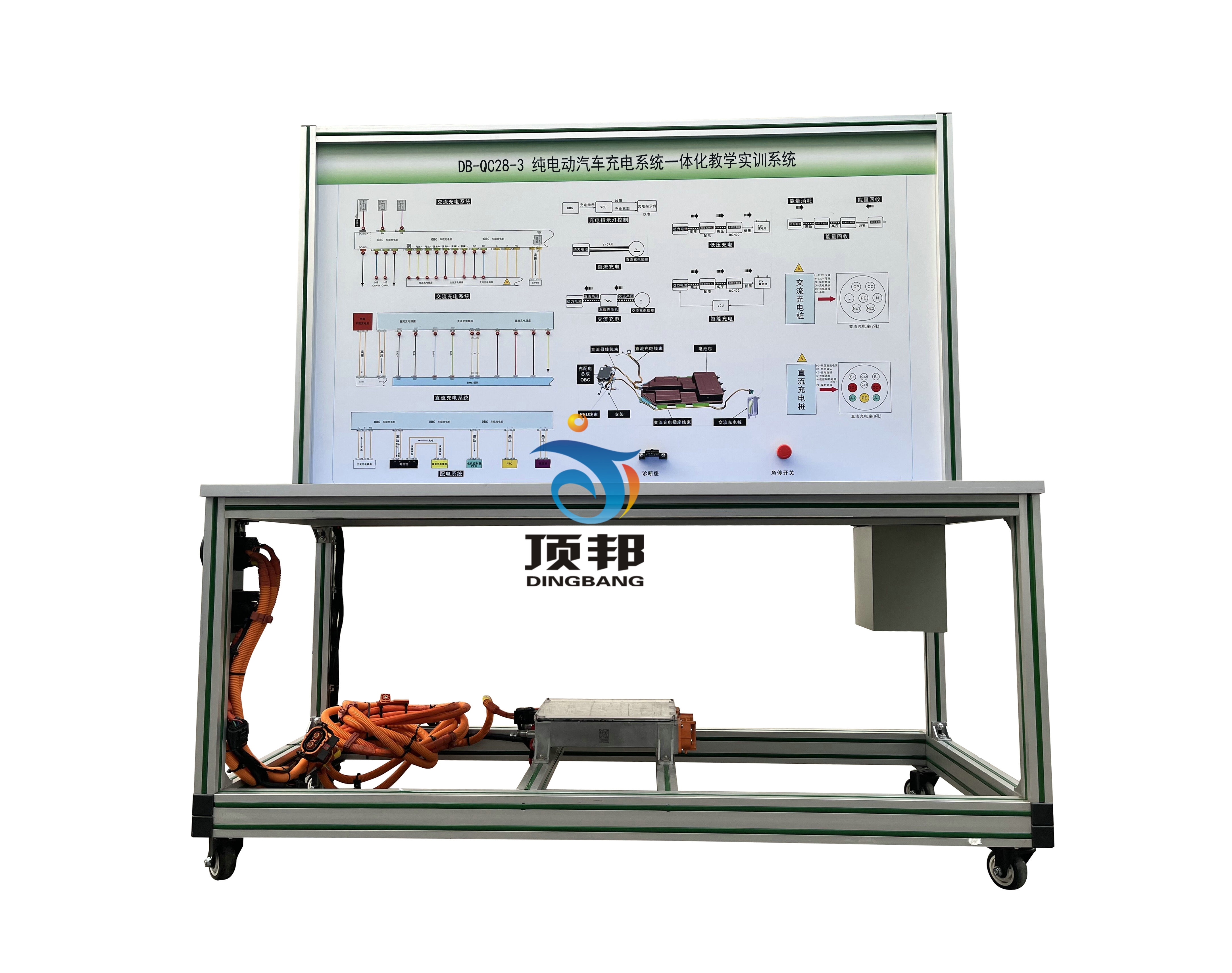 純電動(dòng)汽車充電系統(tǒng)一體化教學(xué)實(shí)訓(xùn)系統(tǒng)