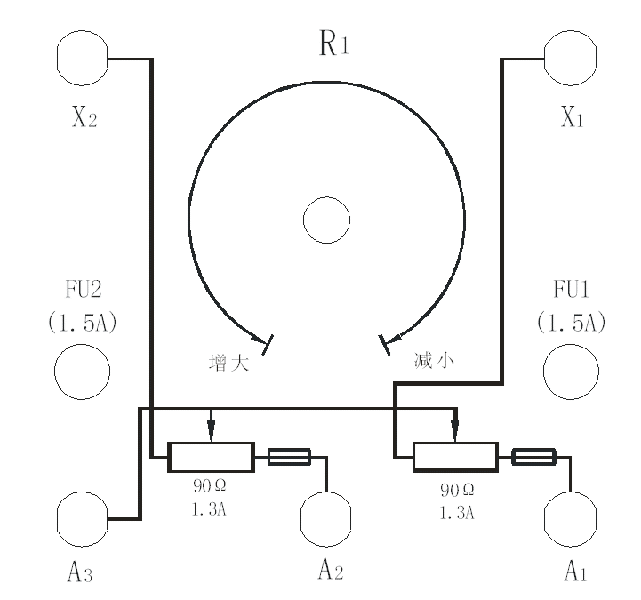 變阻器的保護(hù)原理圖