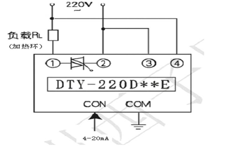調(diào)壓模塊接線圖