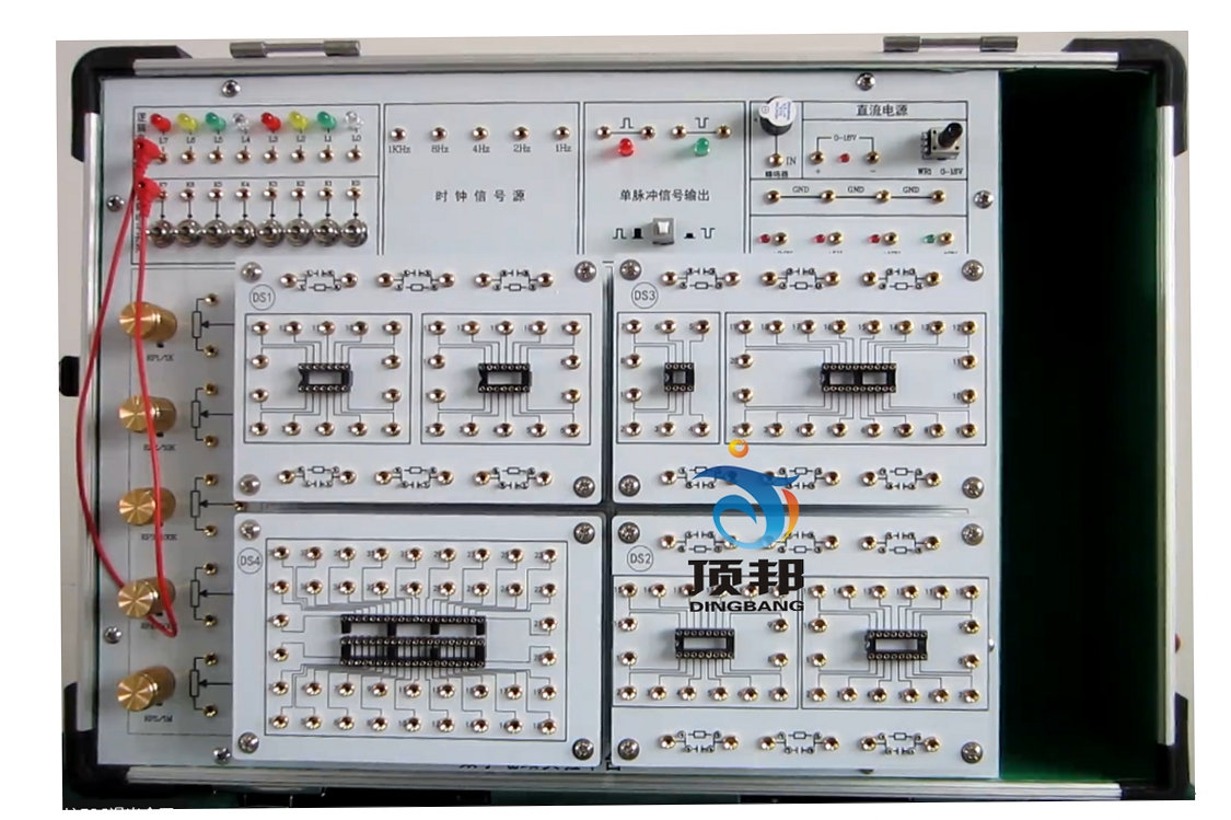 數(shù)字電路實(shí)驗(yàn)箱(圖1) 數(shù)字電路實(shí)驗(yàn)箱